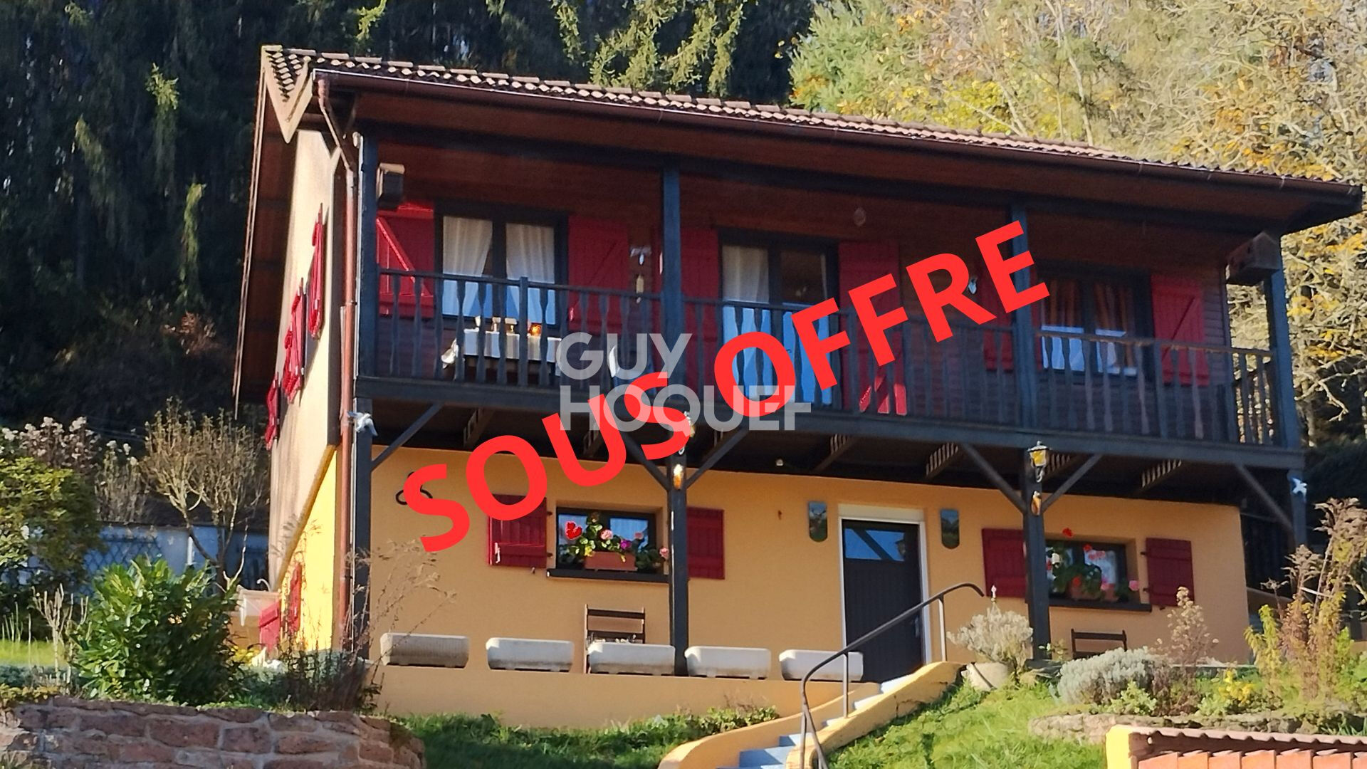 Chalet 91 m² avec vue imprenable et grand terrain à Lièpvre