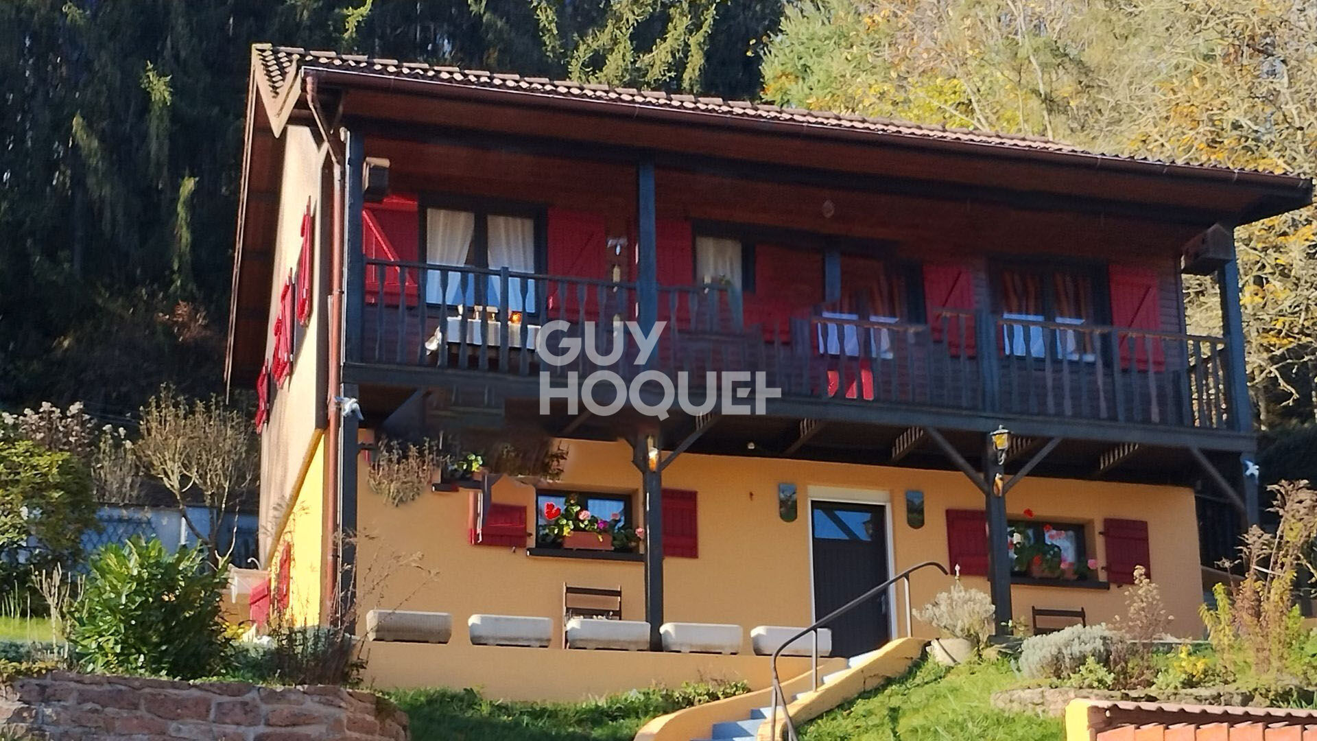 Chalet 91 m² avec vue imprenable et grand terrain à Lièpvre