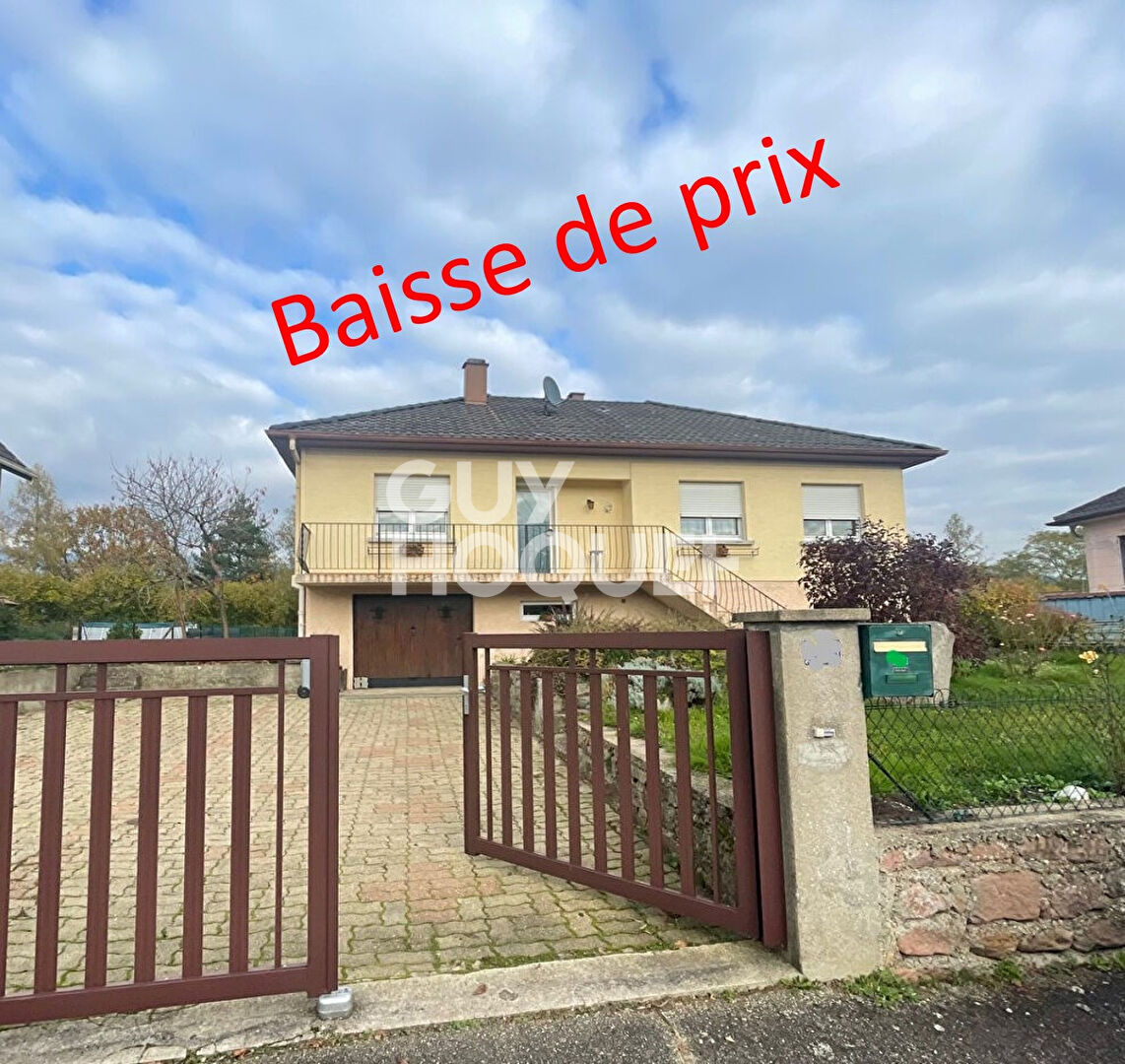 Maison plain-pied à Villé 5 pièces 95m2 avec accès PMR