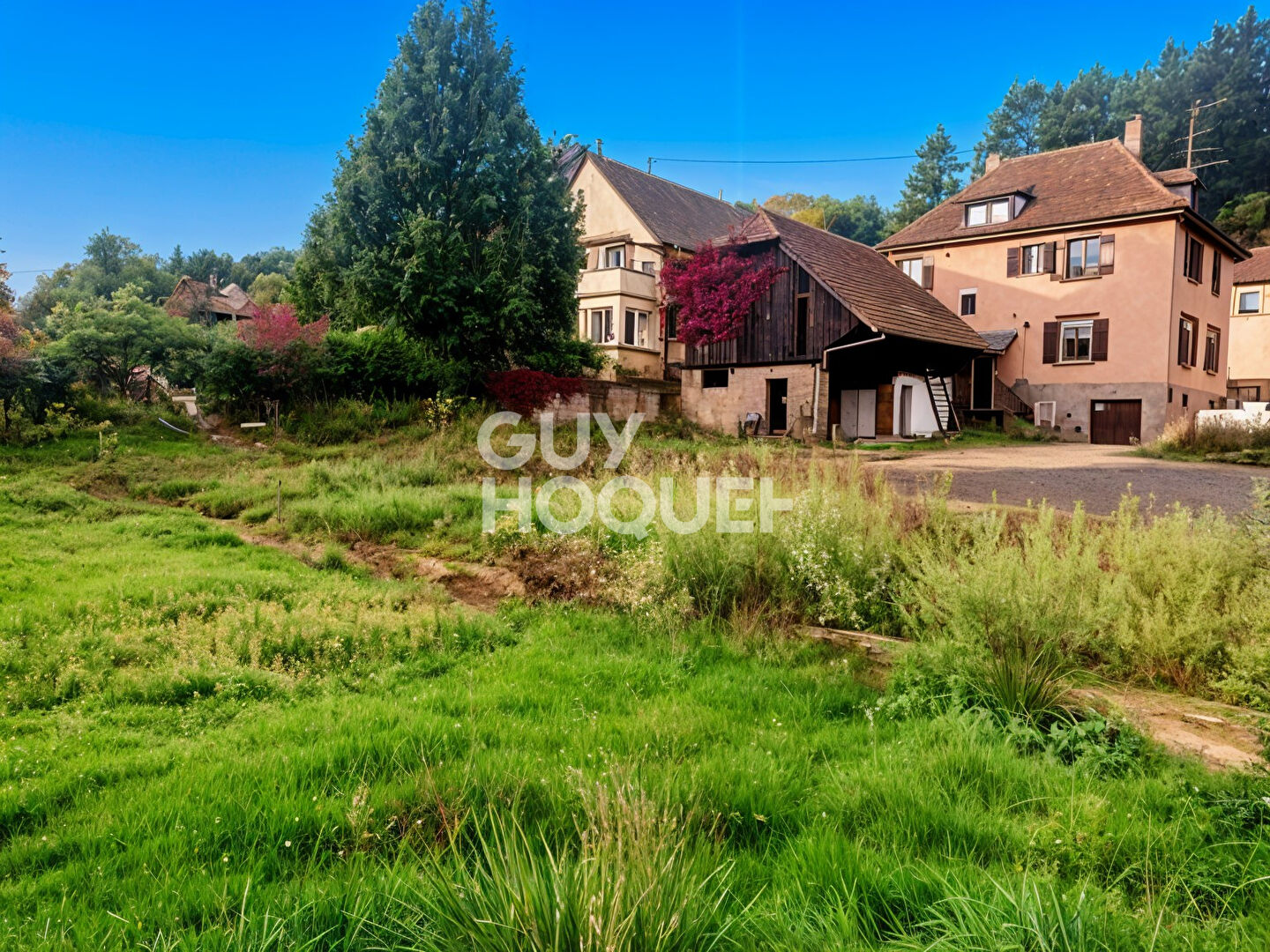 Maison équestre avec terrain et dépendance à vendre à Villé