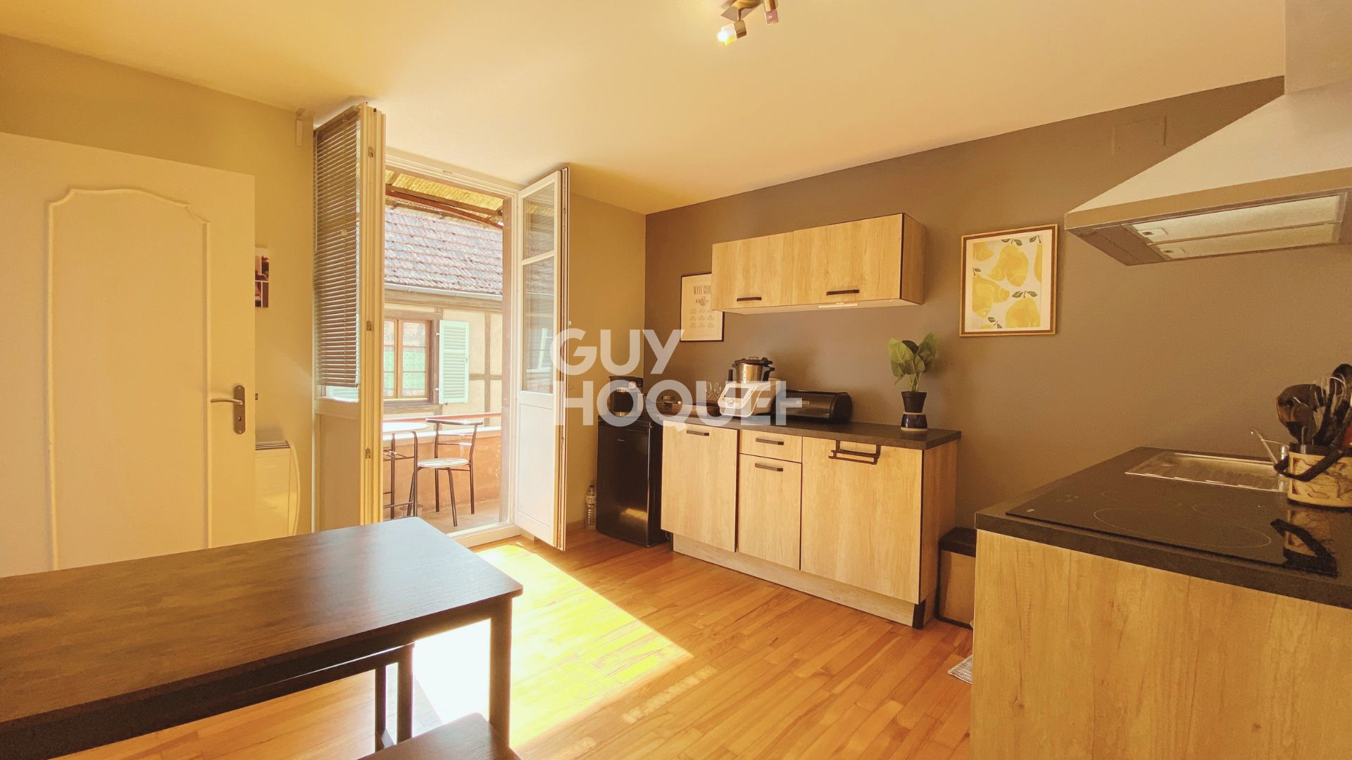 Appartement Scherwiller  2 pièces avec balcon