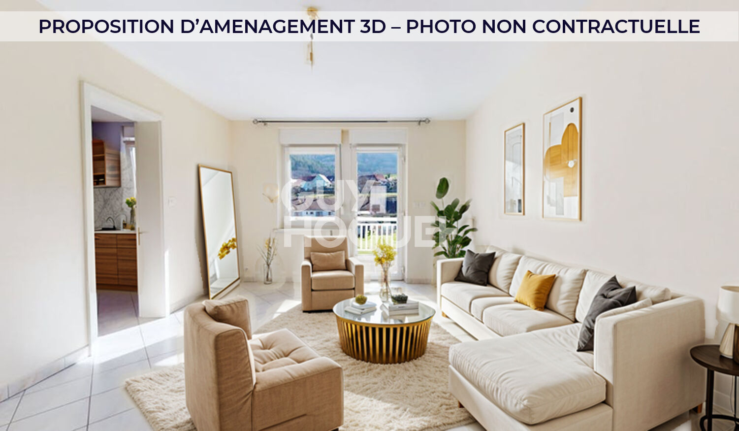 Maison à vendre à Maisonsgoutte - 120 m² - 4 chambres - Terrain de 7,17 ares - Garage