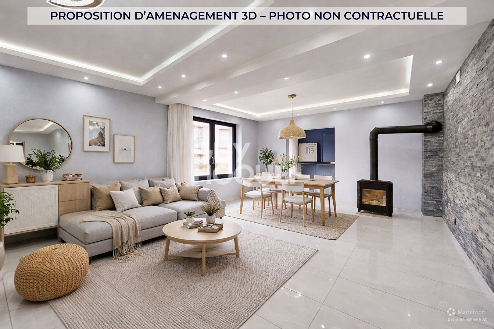 Maison de plain-pied rénovée à vendre  3 chambres  Stationnement 4 véhicules  Secteur calme