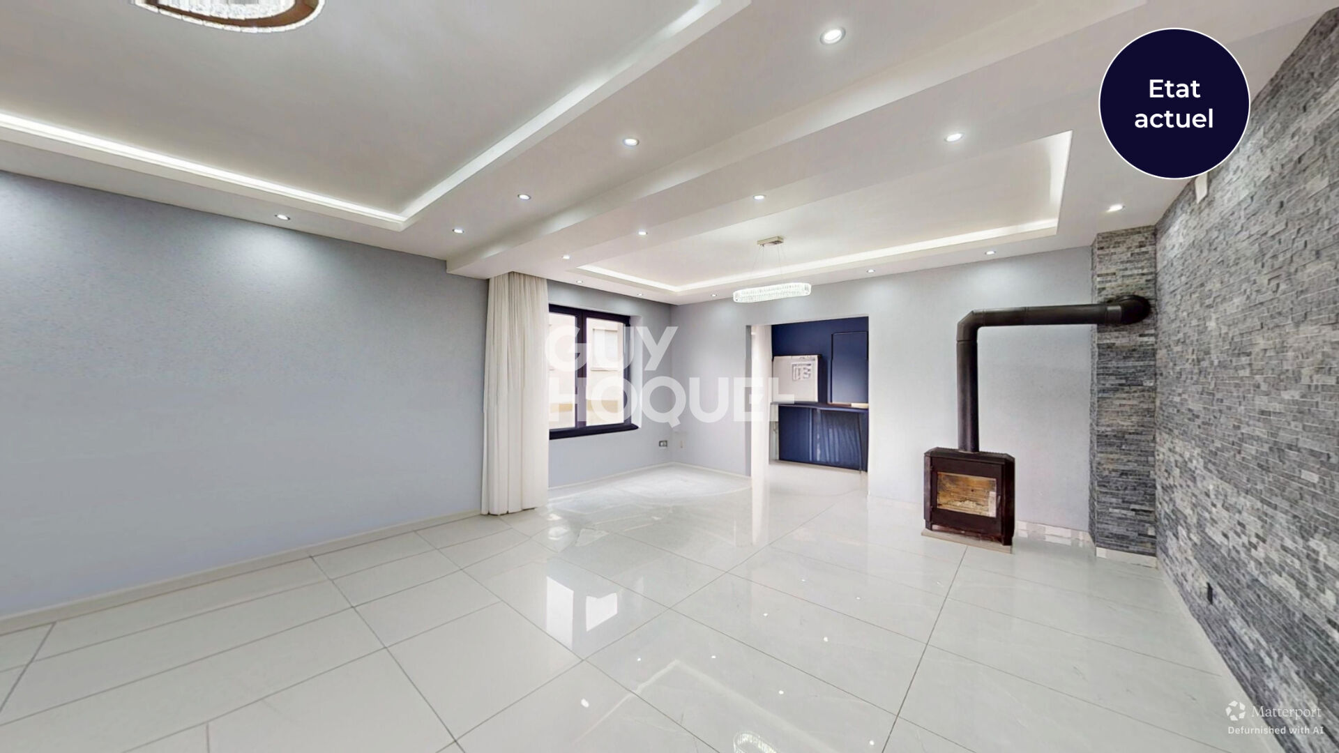 Maison de plain-pied rénovée à vendre  3 chambres  Stationnement 4 véhicules  Secteur calme