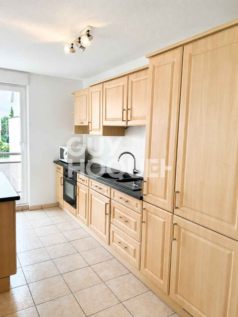Appartement 3 pièces avec balcons et double garage à Benfeld - 62 m² - Exclusivité