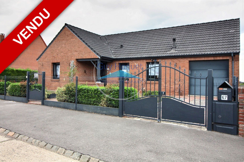 Pavillon  de plain pied  sur Neuville sur Escaut