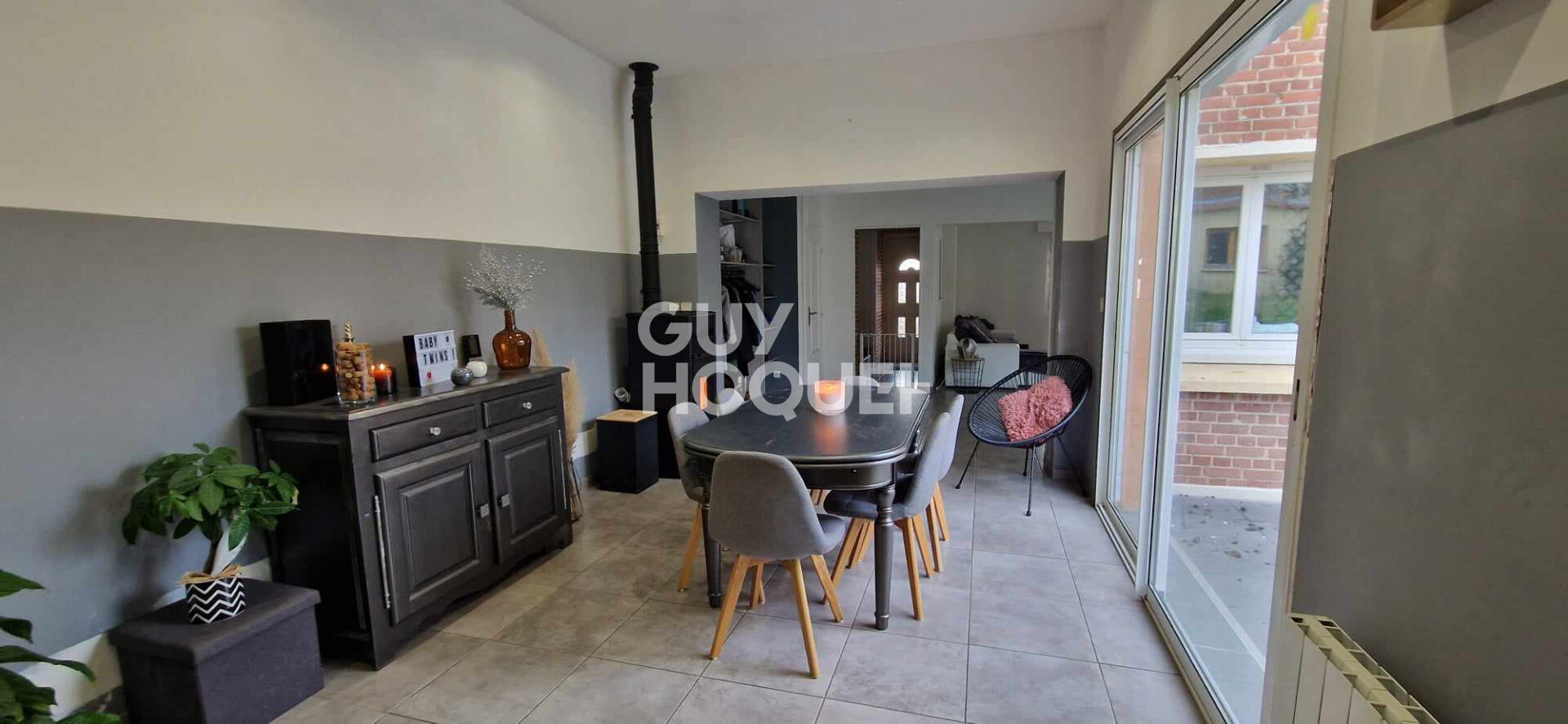 Belle maison semi individuelle sur secteur calme et prisé de Douchy-les-mines