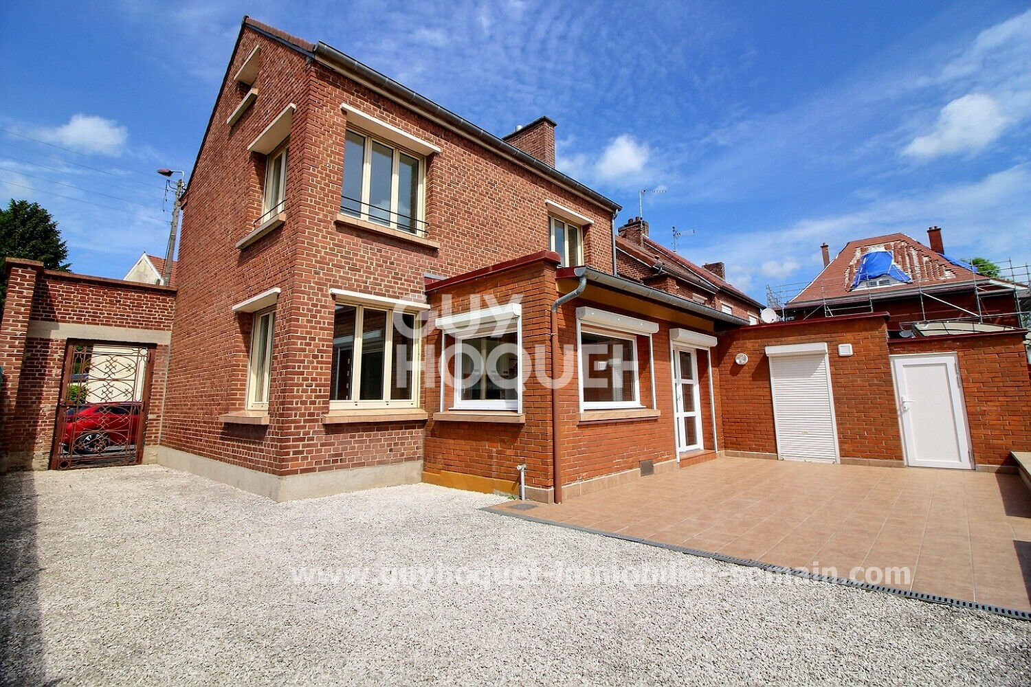 VENTE d'une maison de 4 pièces (120 m²) à ESCAUDAIN