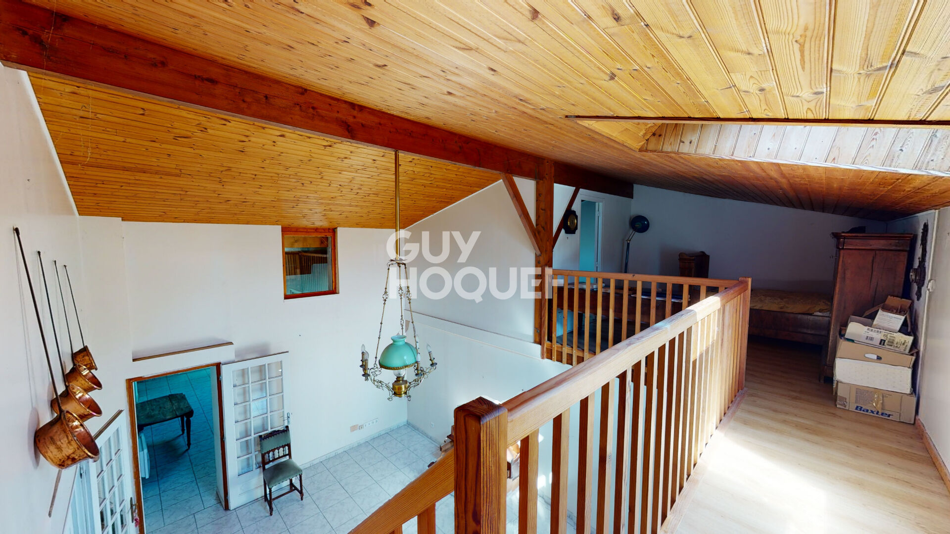 Maison - garage - grand jardin