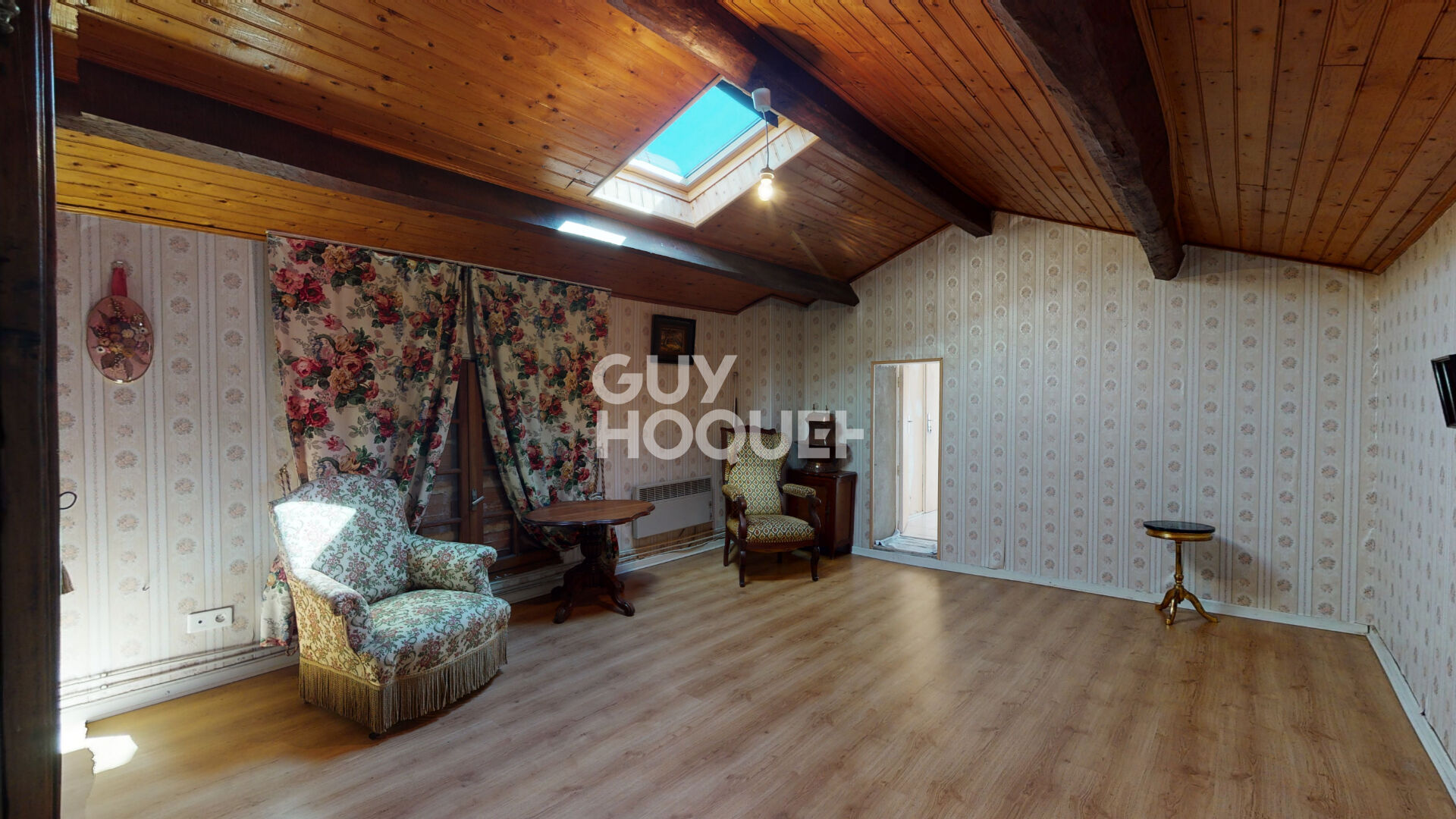 Maison - garage - grand jardin