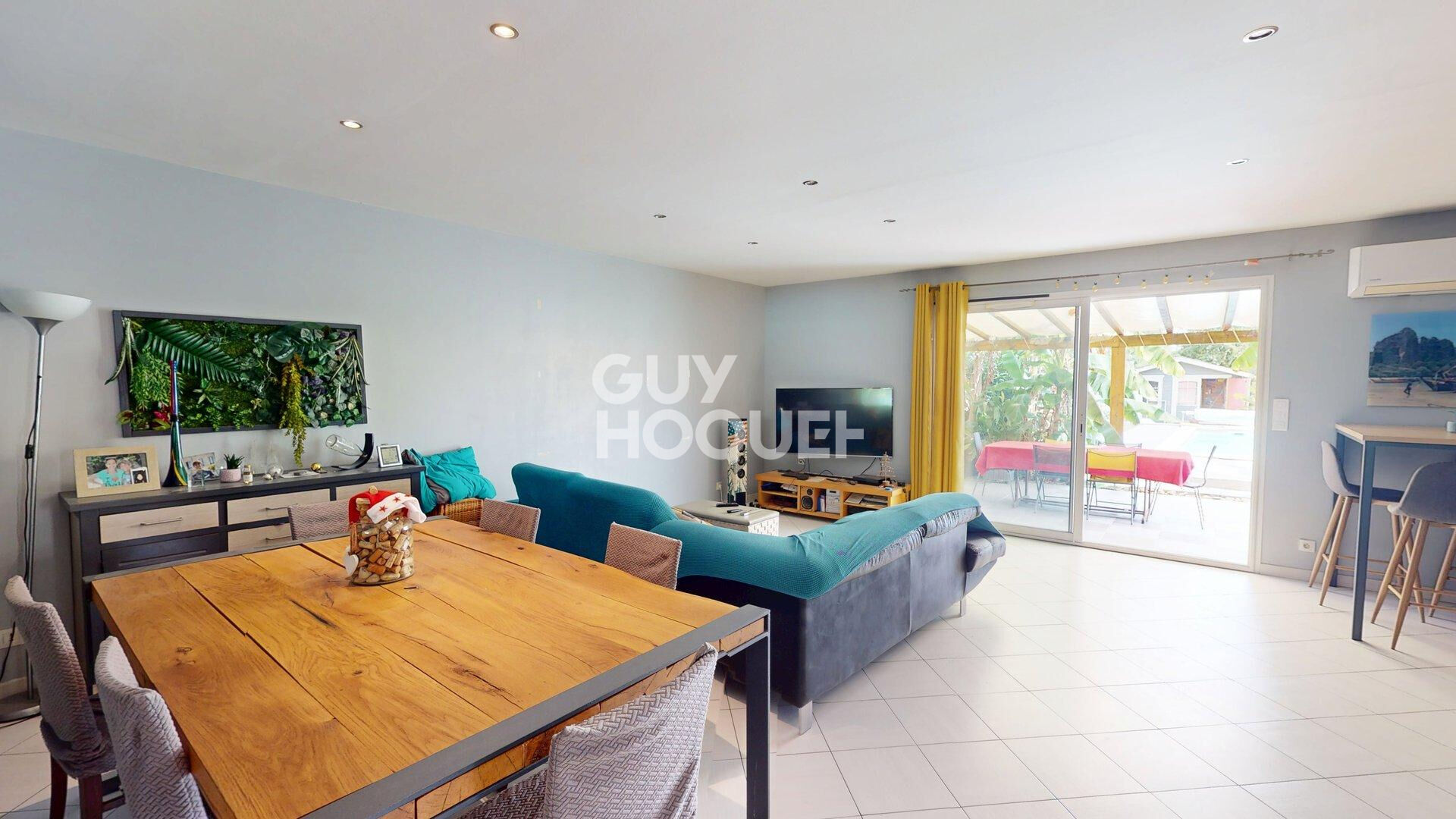 Plain pied, 4 chambres, piscine, au calme