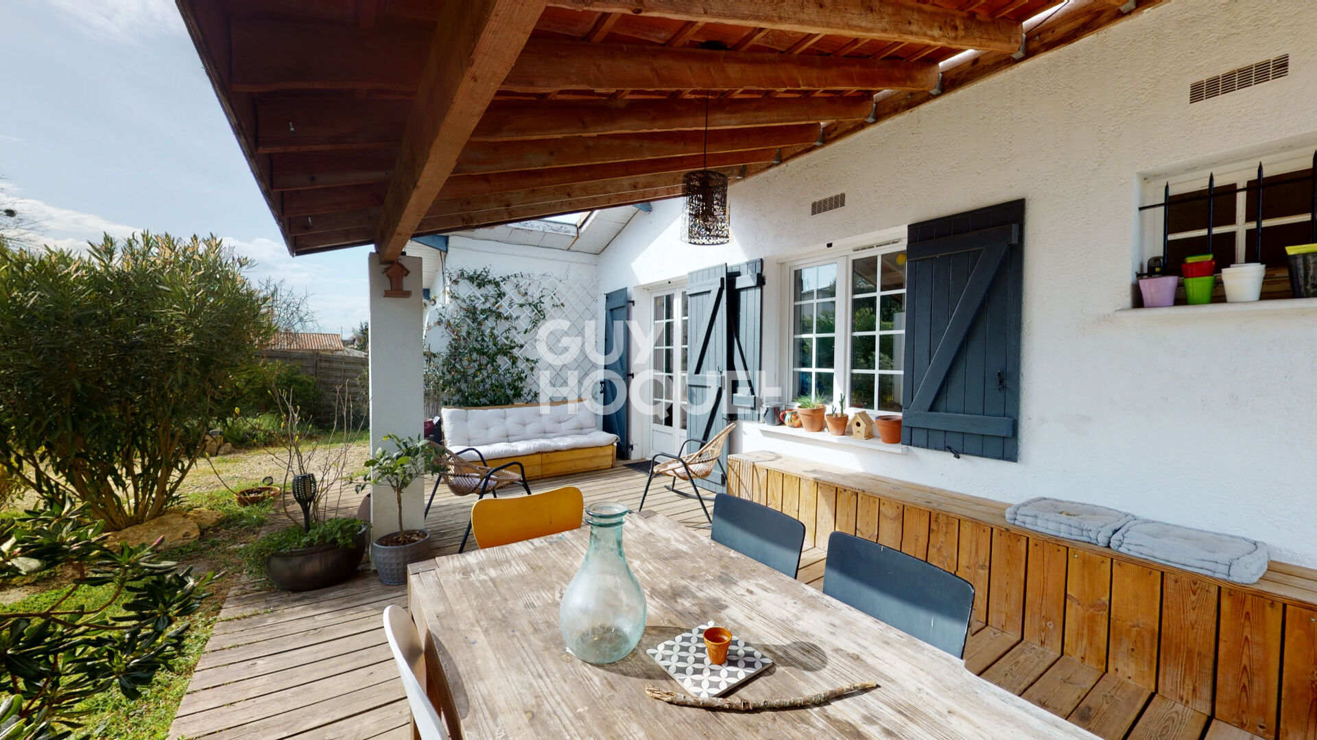 Maison de plain pied, 3 chambres, Proche La Brède