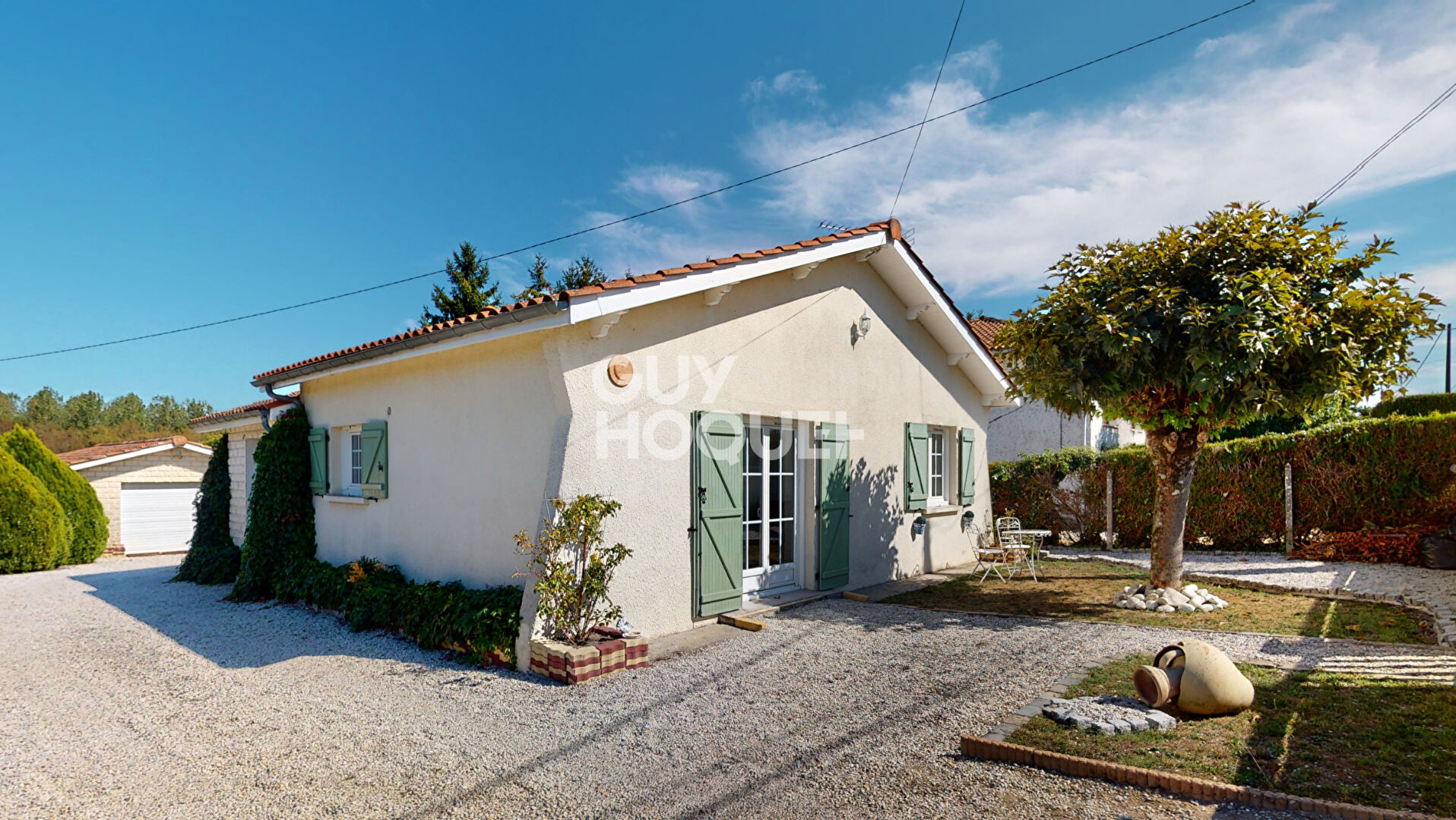 Maison de plain pied, garage, jardin, sans travaux