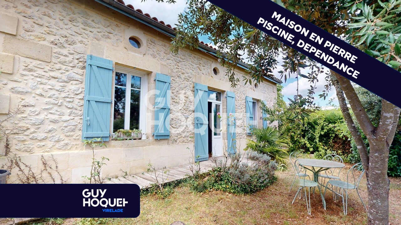 Maison en pierre, piscine, garage