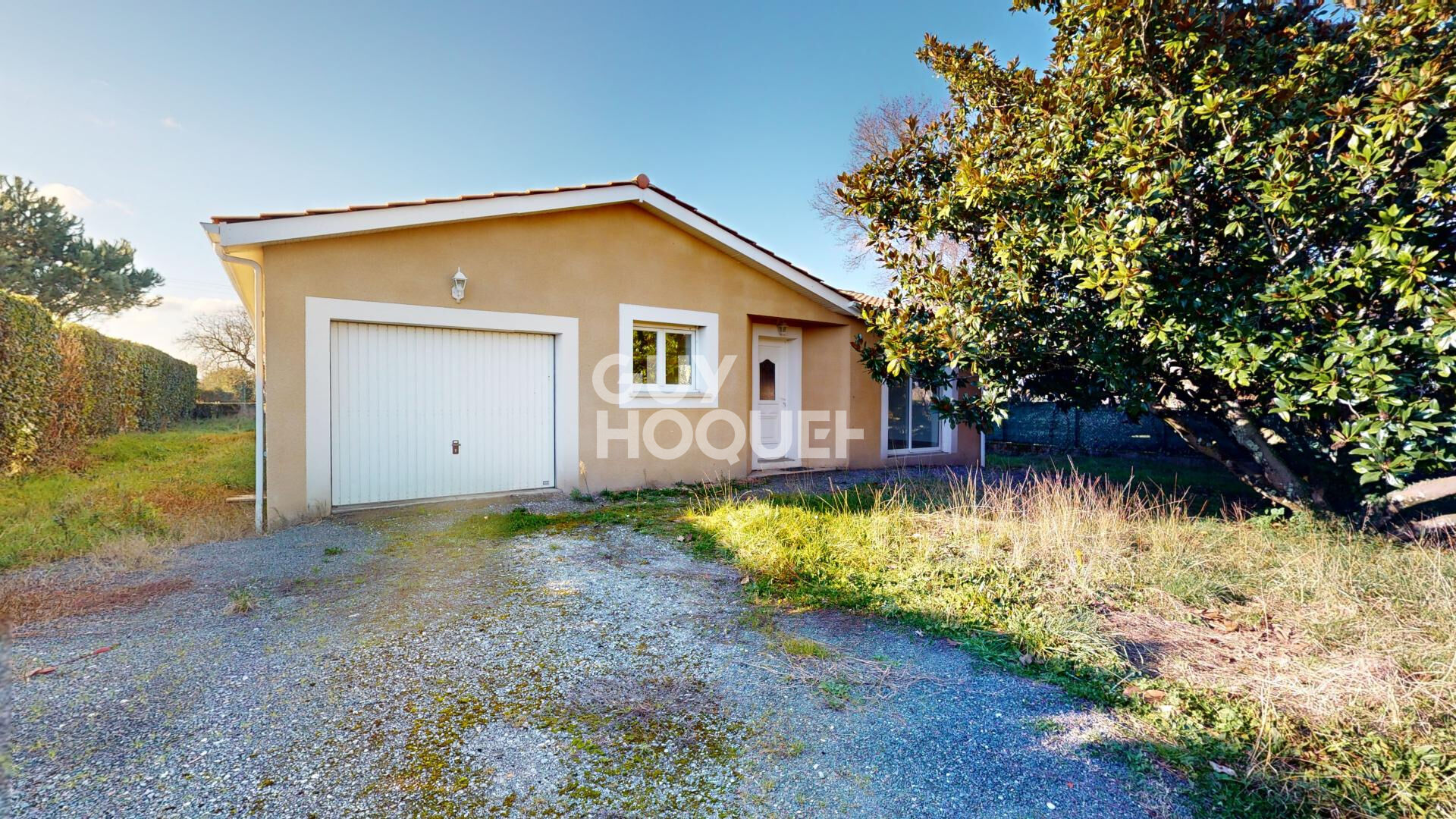 Plain pied, 4 chambres, garage, jardin