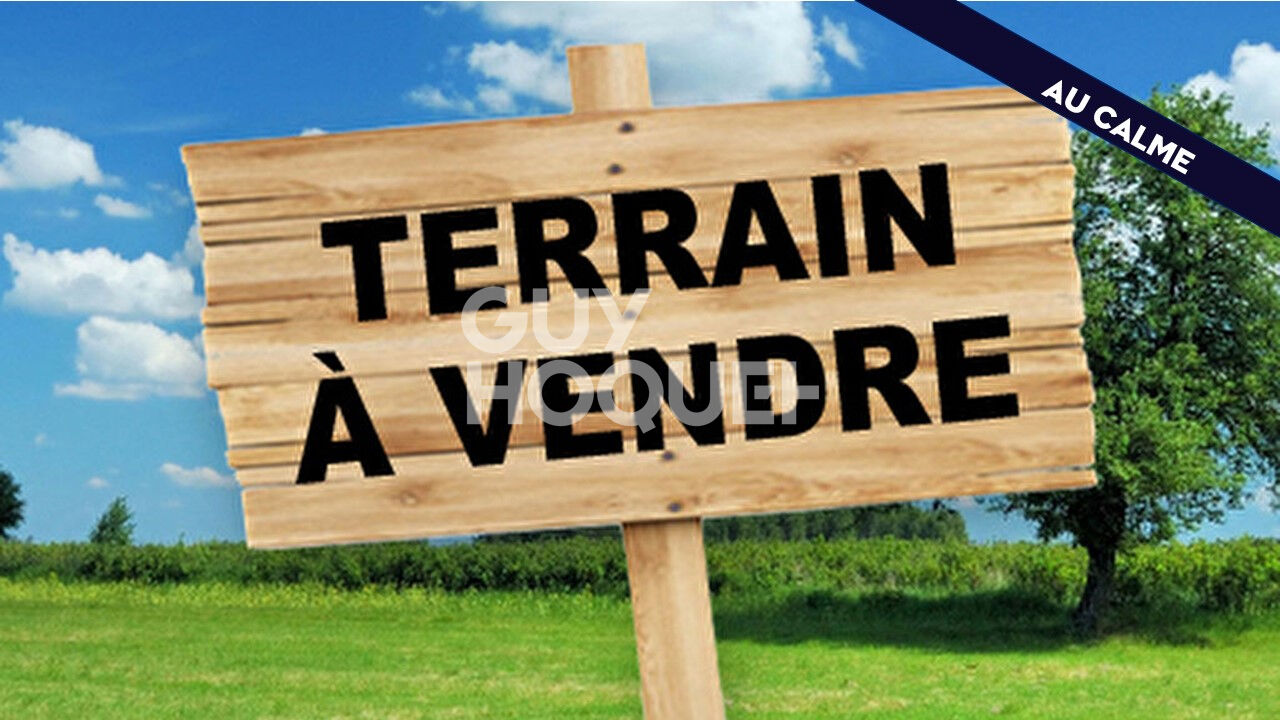 Terrain au calme de 800 m2