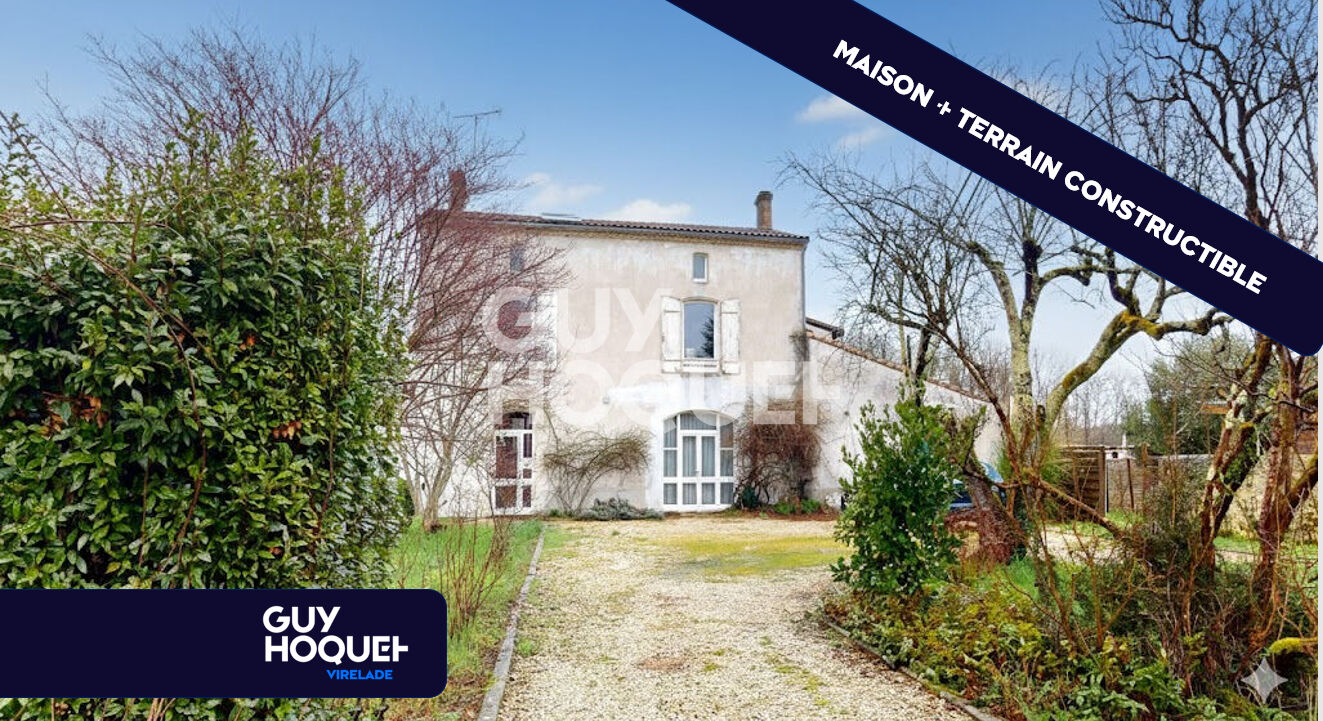Maison de caractère + terrain construcible