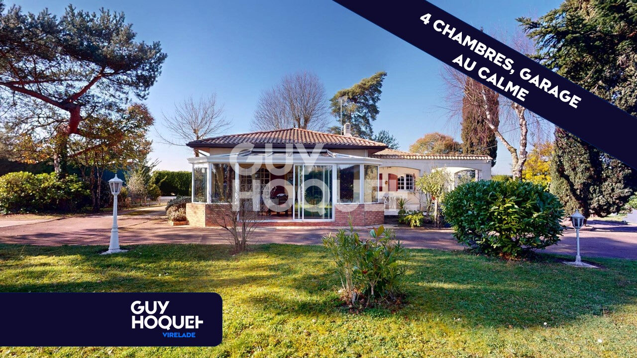 Maison plain pied, 4 chambres, garage, au calme