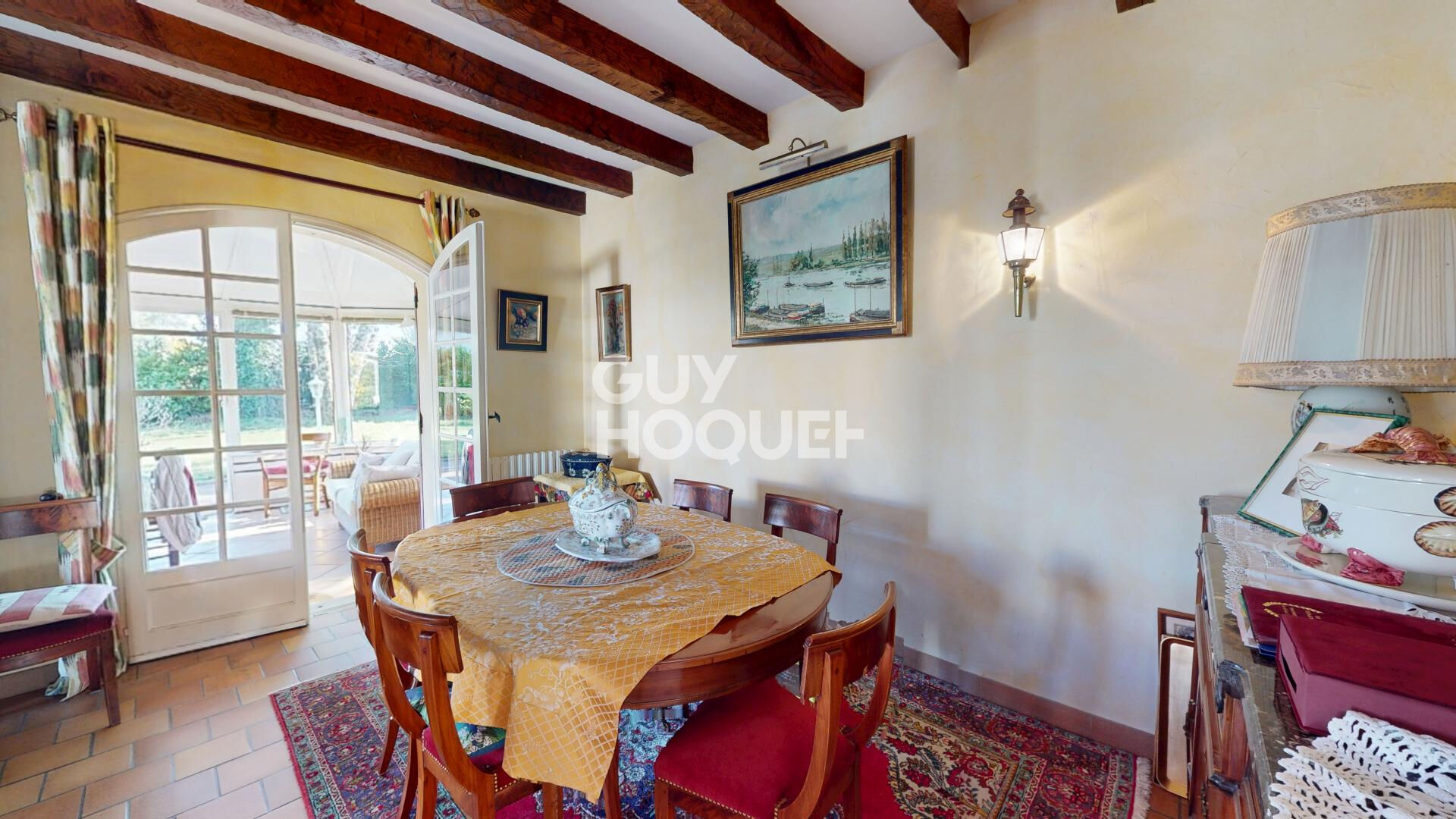 Maison plain pied, 4 chambres, garage, au calme