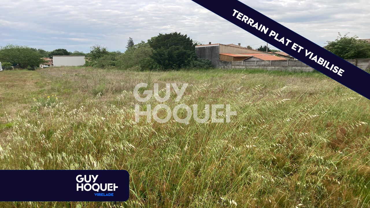 Terrain plat et viabilisé