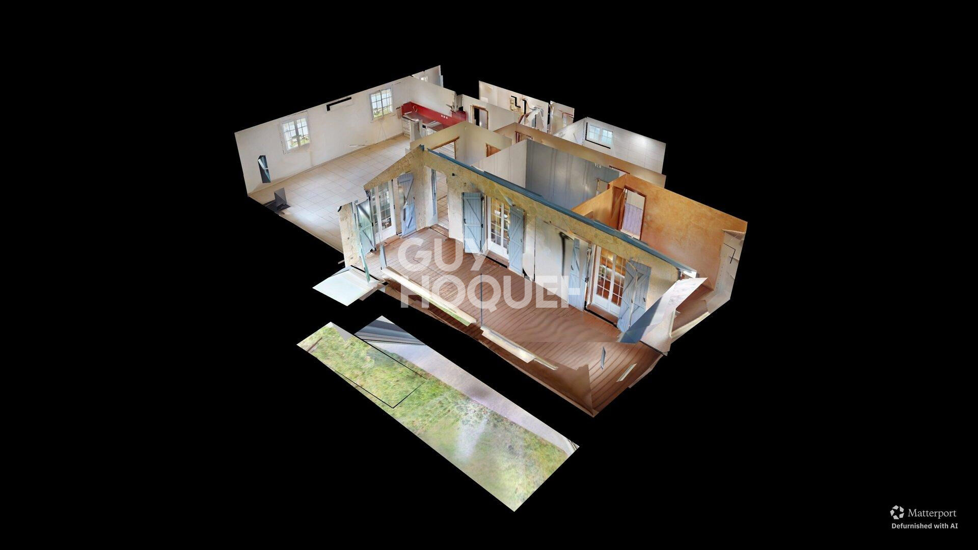 Maison 4 pièces à vendre au  Calme avec grand garage