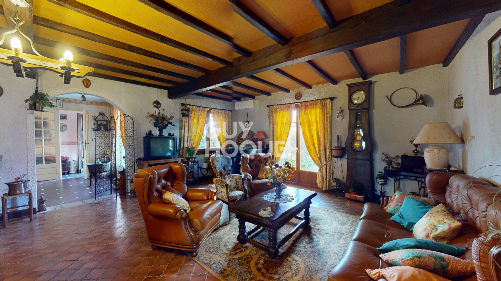 Maison de plain pied, au calme, garage, terrain constructible