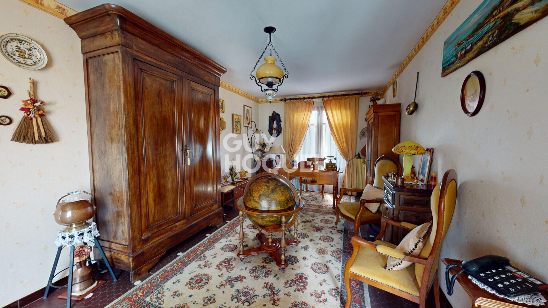 Maison de plain pied, au calme, garage, terrain constructible