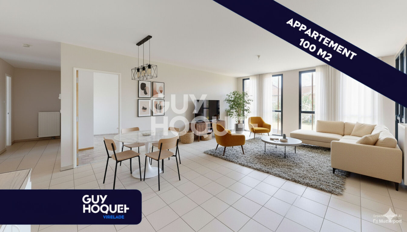 Appartement récent T4 centre ville, au calme