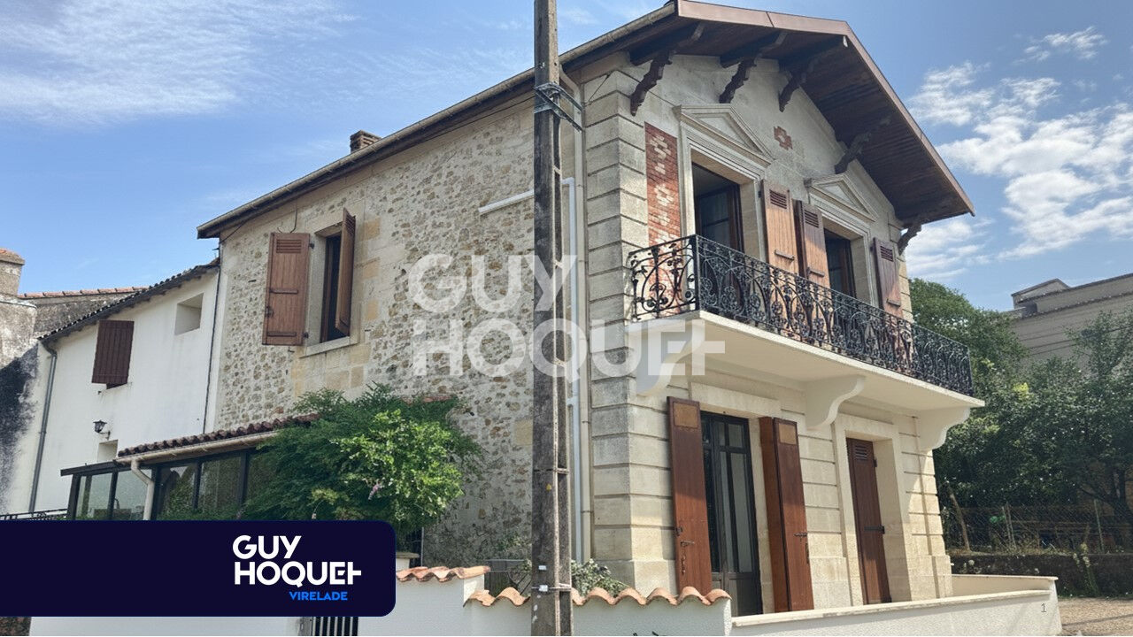 Maison en pierre, garage, jardins