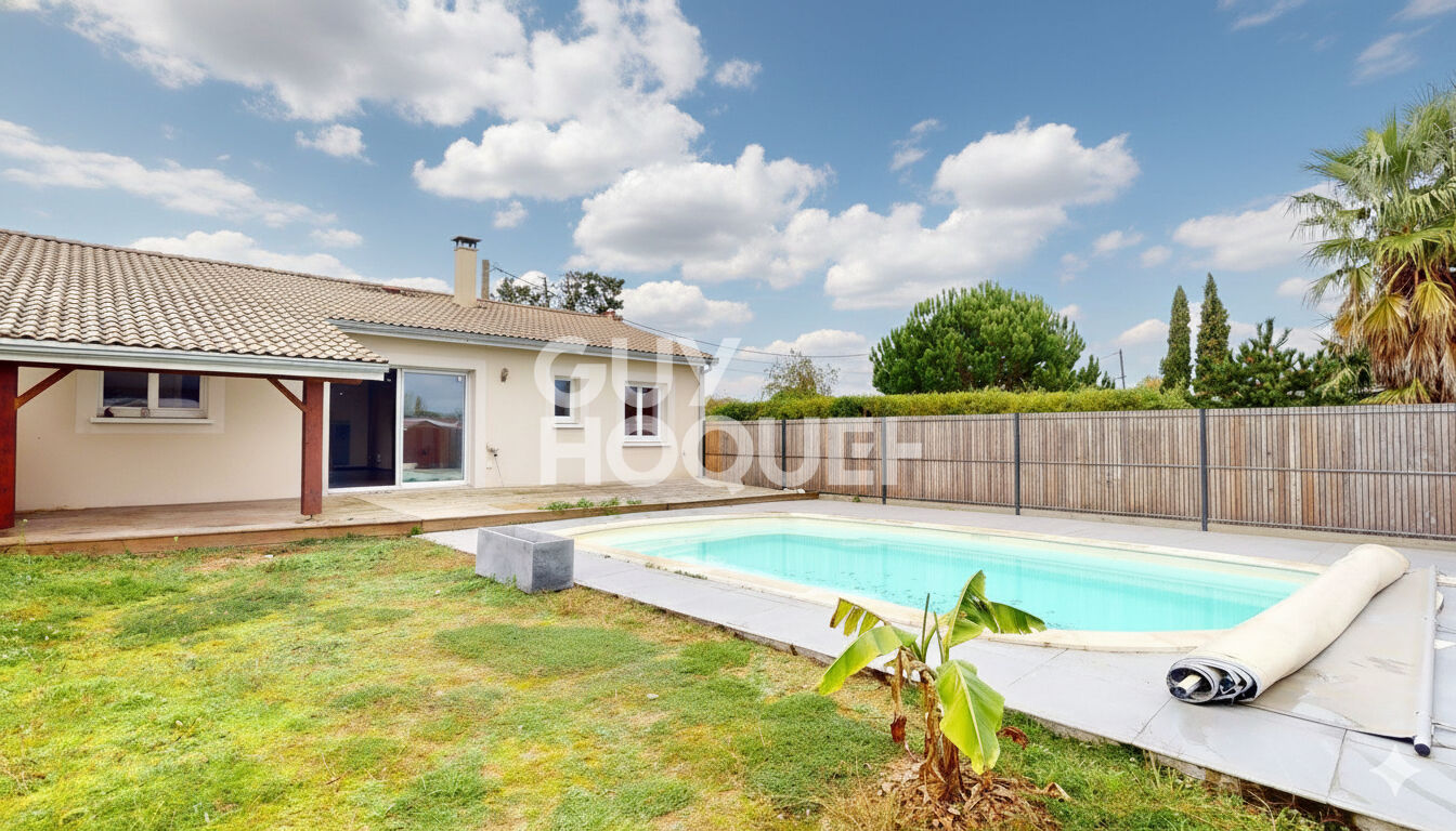 Maison récente avec piscine chauffée ? environnement calme