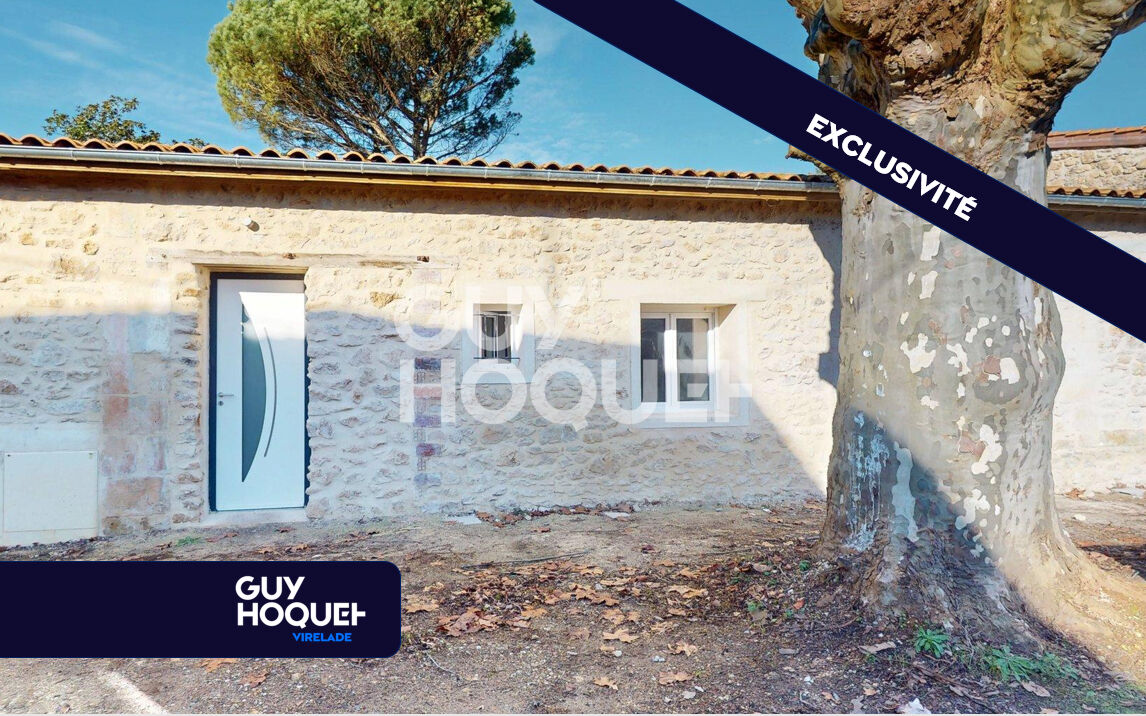 Maison à vendre 2 chambres - jardin.