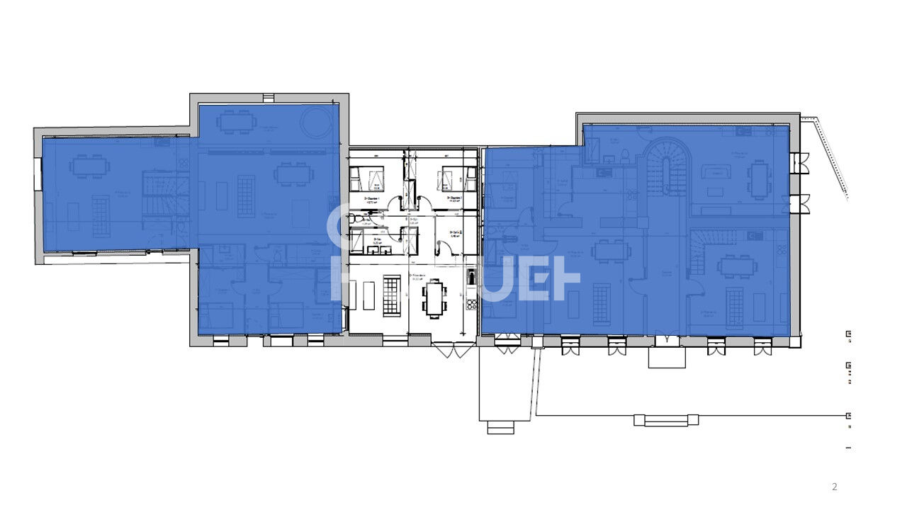 SAINT SELVE Votre T4 à amménager dans propriété XIX°