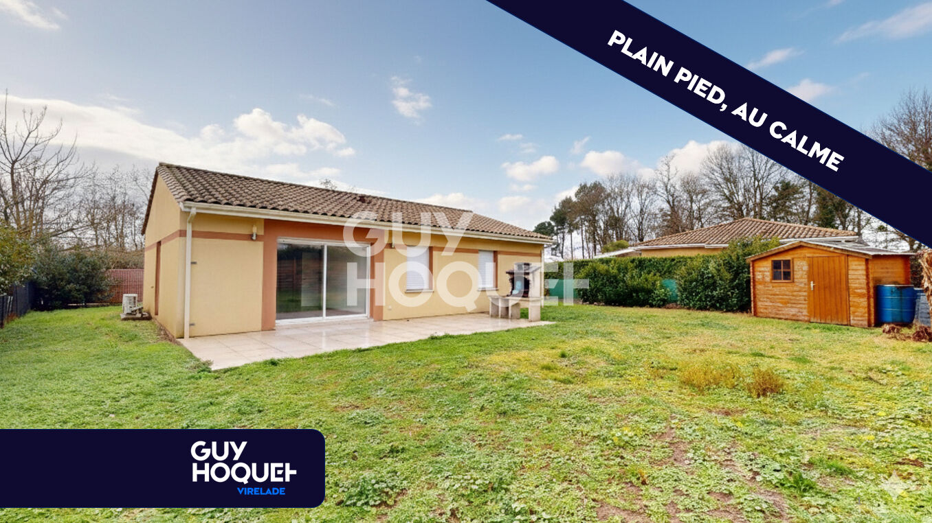 À vendre  Maison plain-pied  Secteur calme