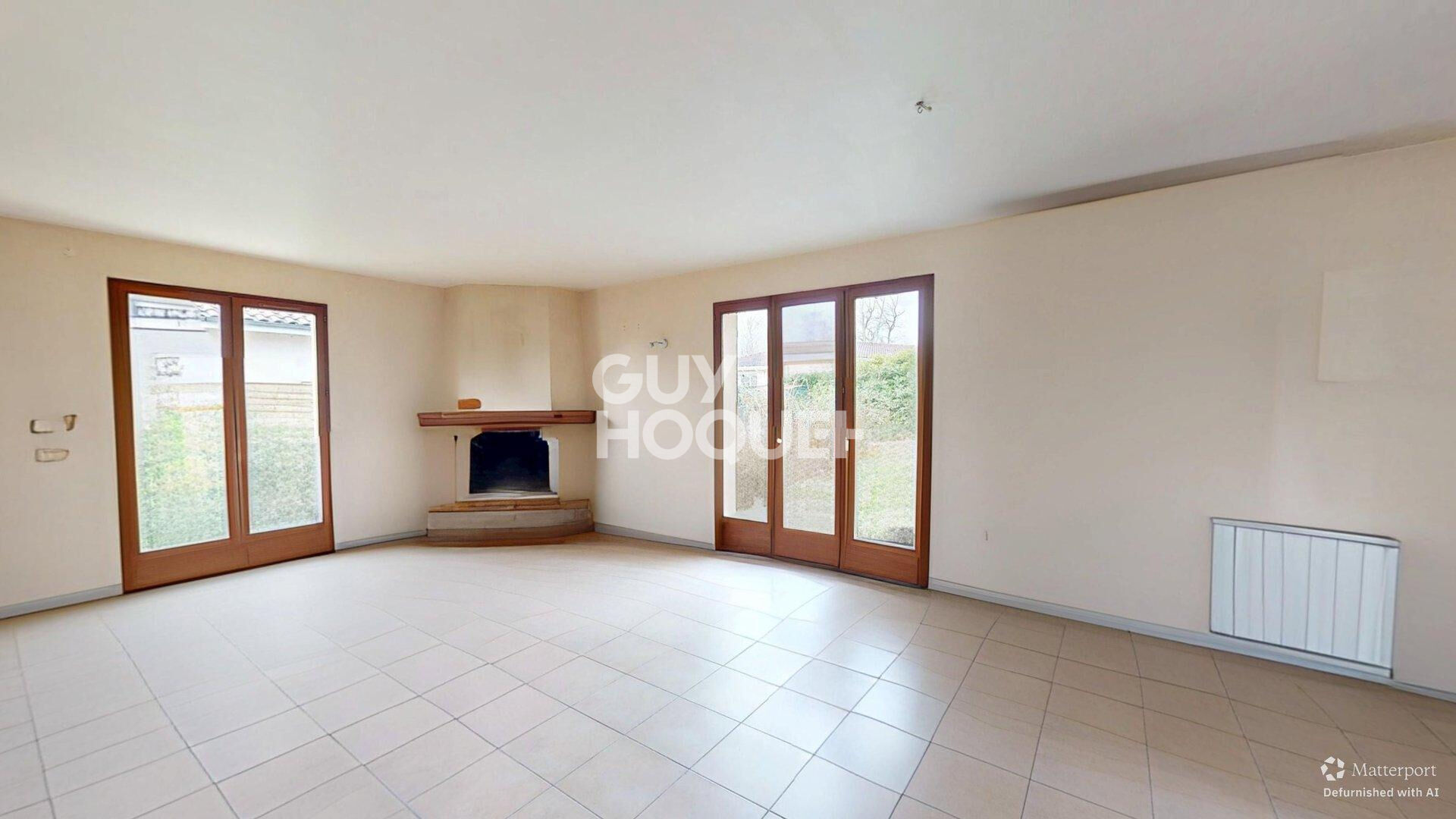 Maison de plain pied, garage, au calme