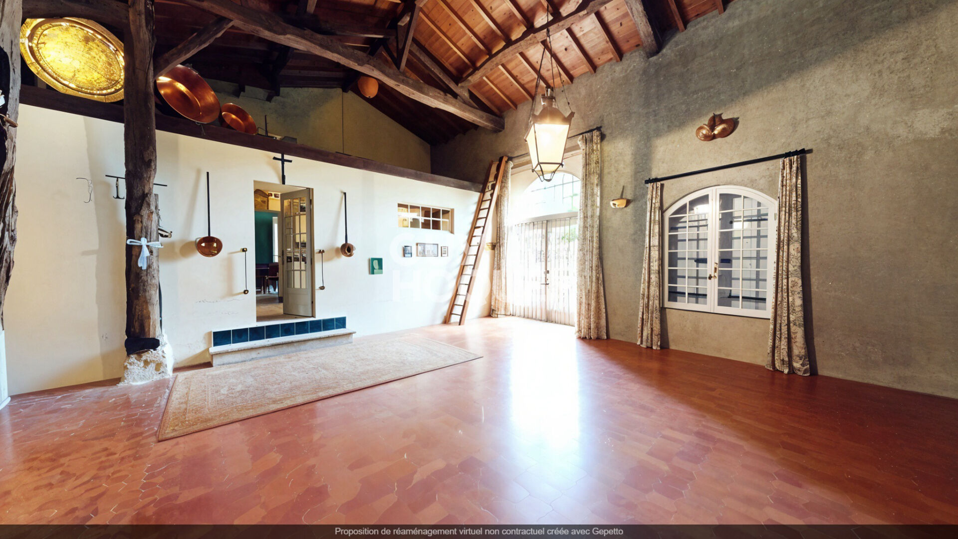 Ancien chai à réinventer  100 m²  Esprit loft