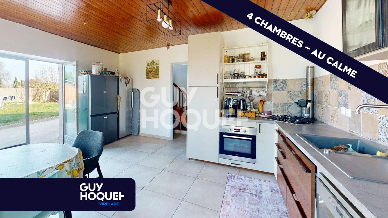 Maison en pierre avec jardin au calme