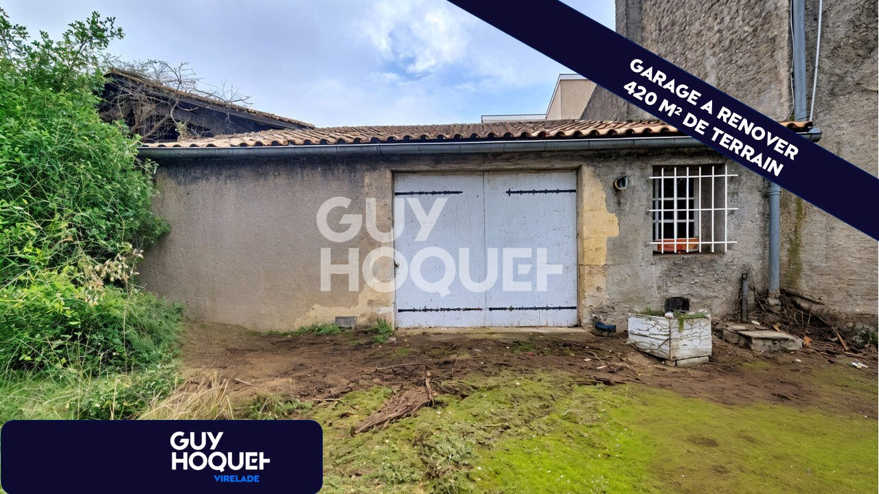 SAINT SELVE  Garage à transformer avec jardin