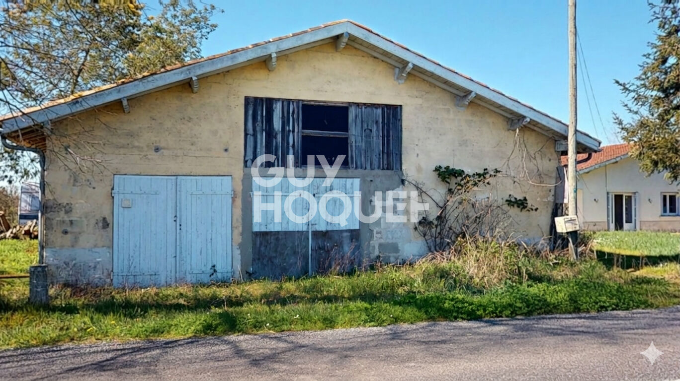 Maison à vendre avec grange + grand terrain
