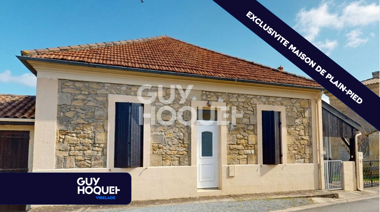 EXCLUSIVITE À VENDRE  maison de plain pied