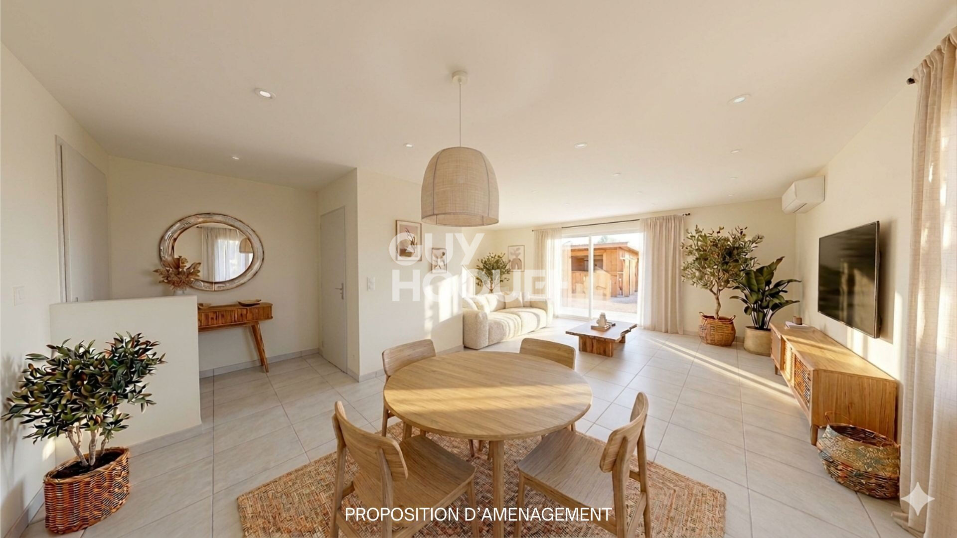 Maison neuve avec piscine