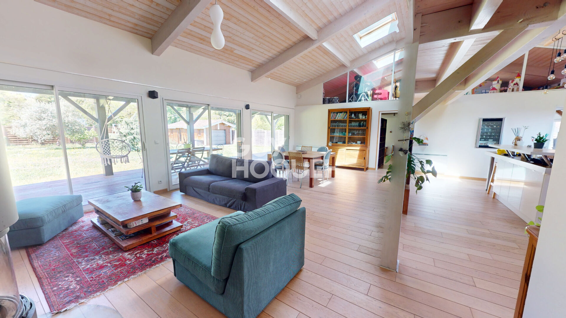 Villa d'exception, 4 chambres, 2 bureaux, au calme