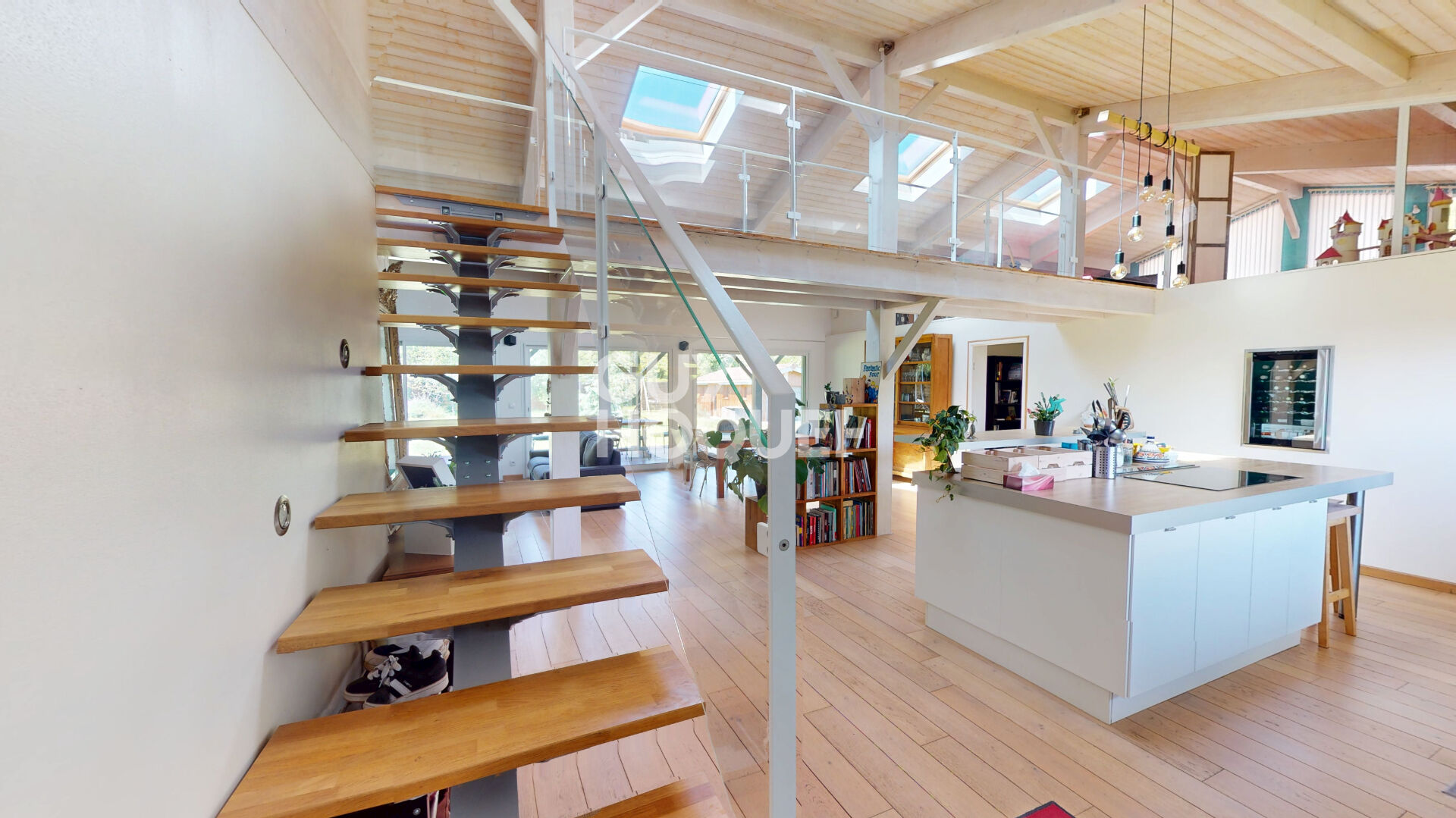 Villa d'exception, 4 chambres, 2 bureaux, au calme