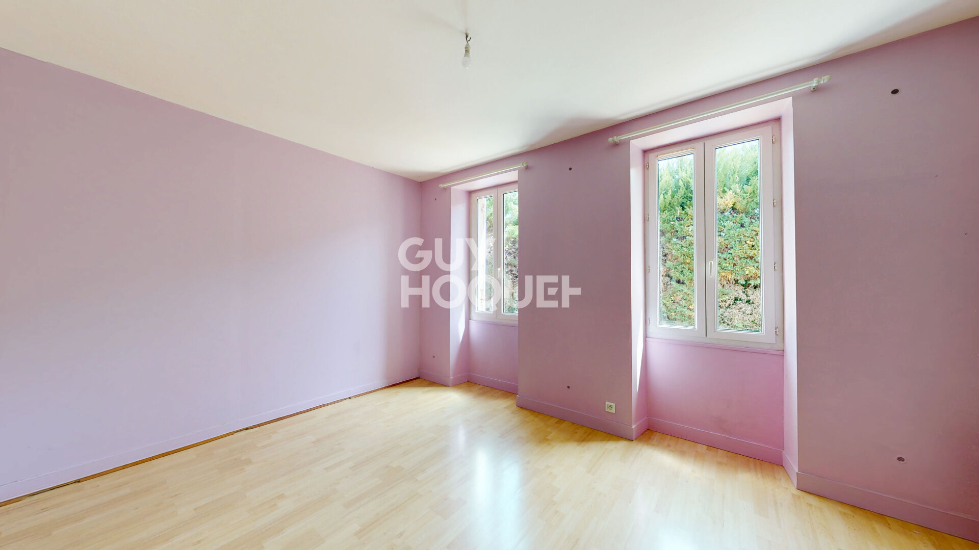 Maison de plain pied, garage, jardin