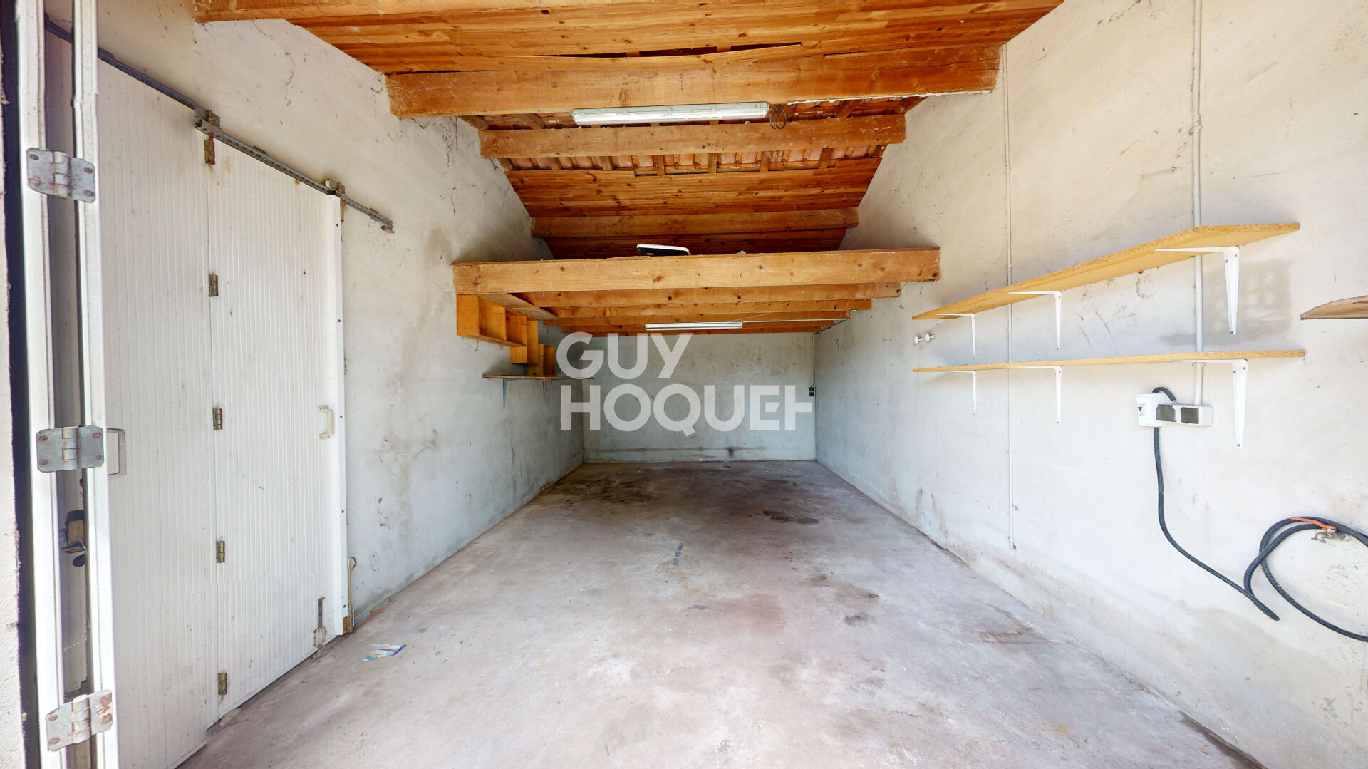 Maison de plain pied, garage, jardin