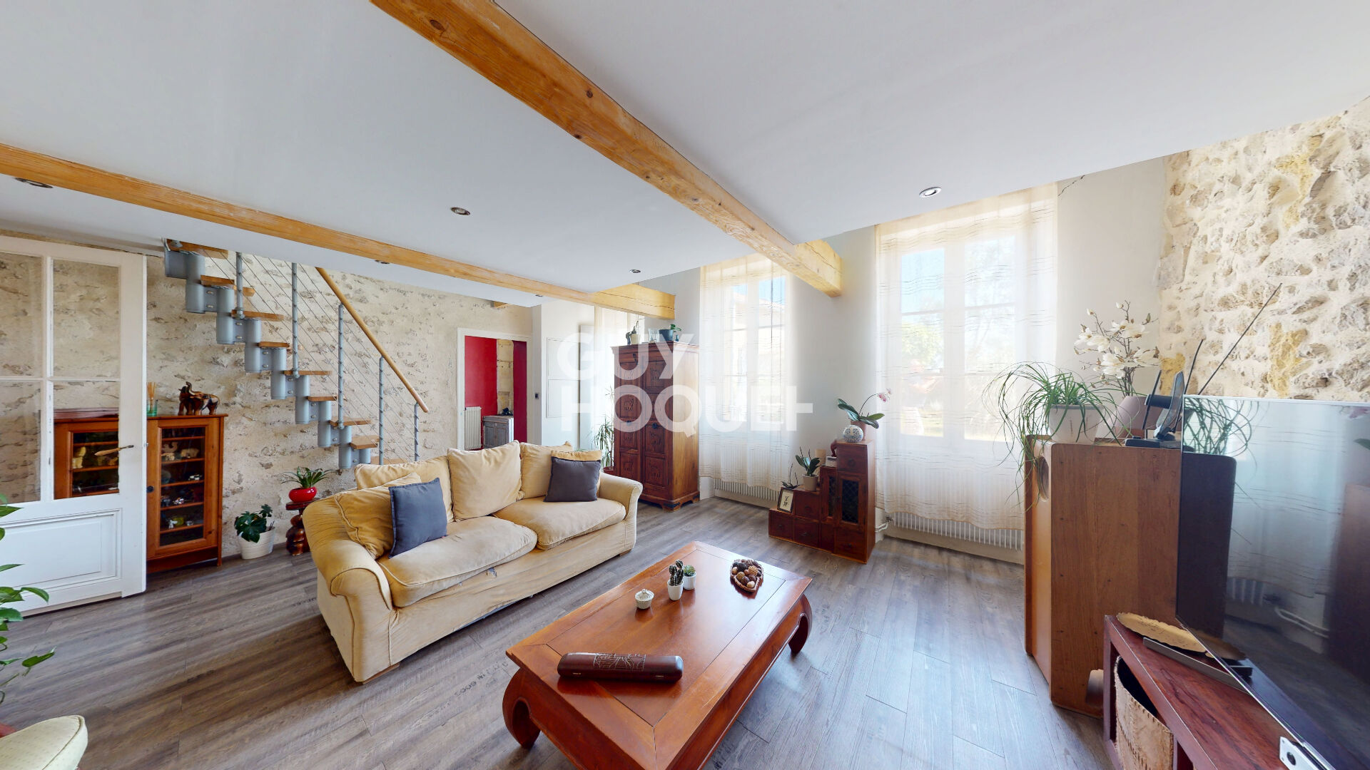 Maison 4 chambres, jardin, dépendance