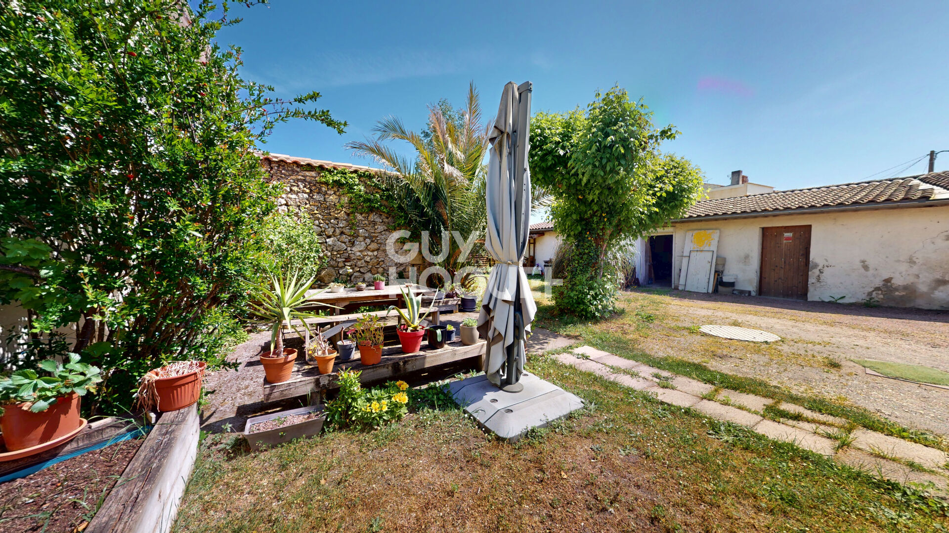 Maison 4 chambres, jardin, dépendance