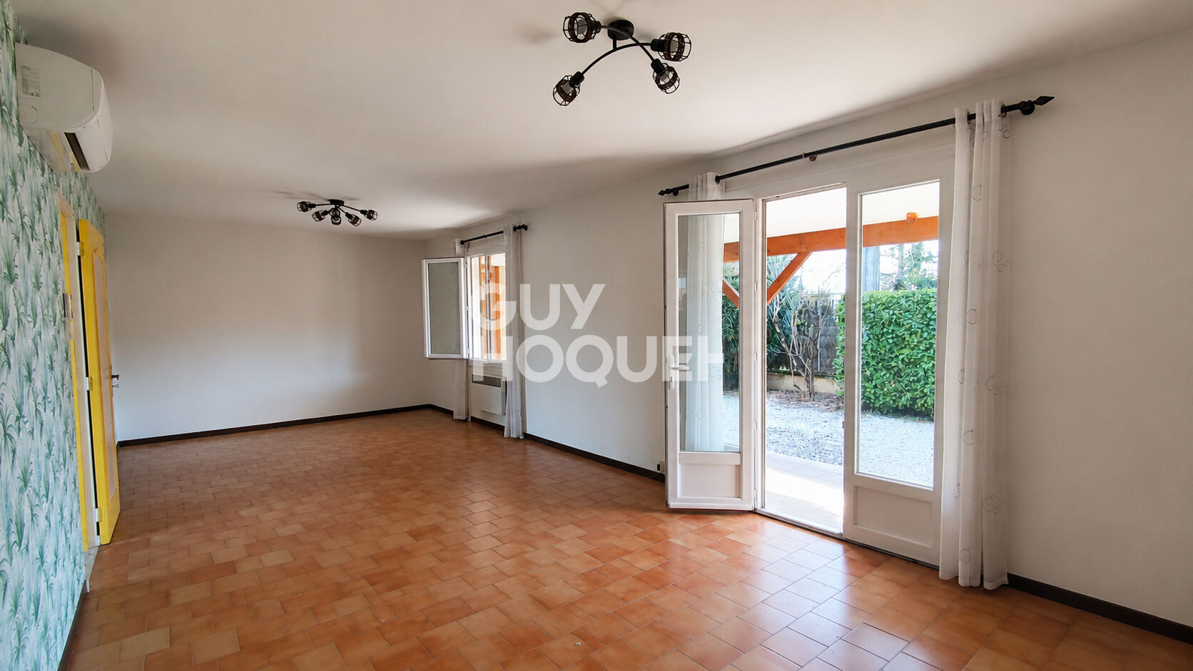 Maison 3 chambres plain pied + jardin