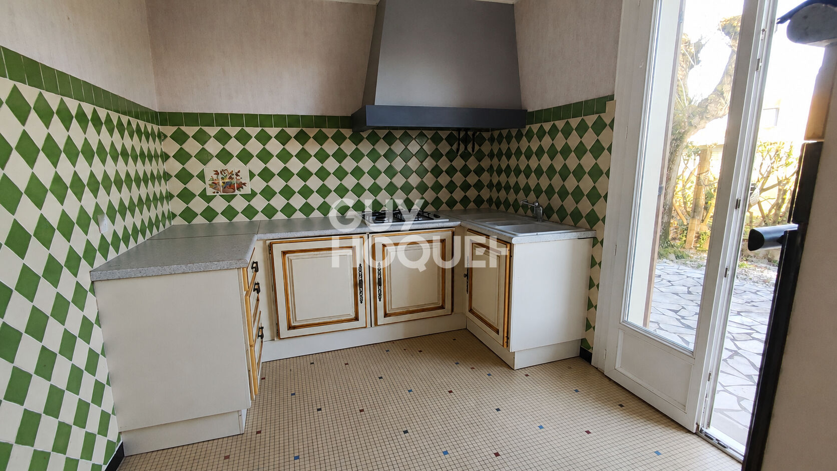 Maison 3 chambres plain pied + jardin