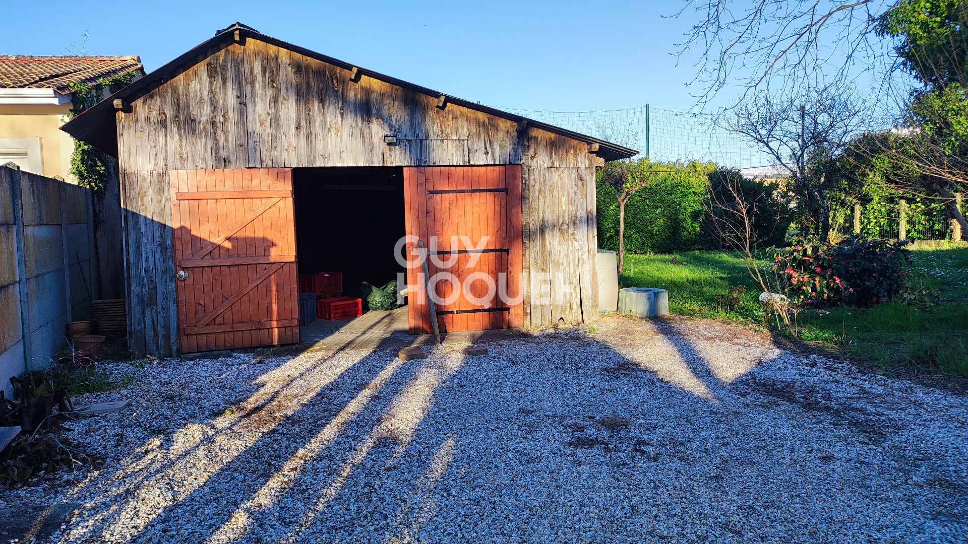 Maison 3 chambres plain pied + jardin