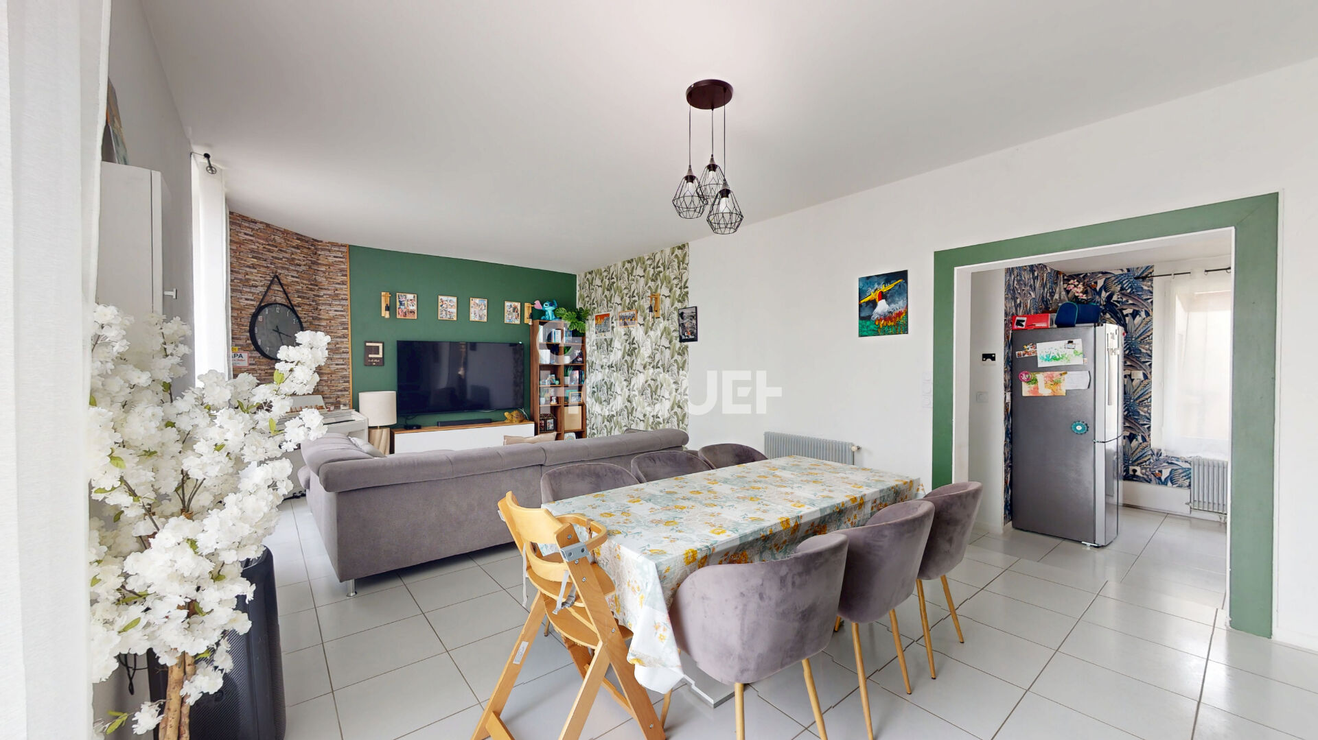 Maison 3ch + jardin